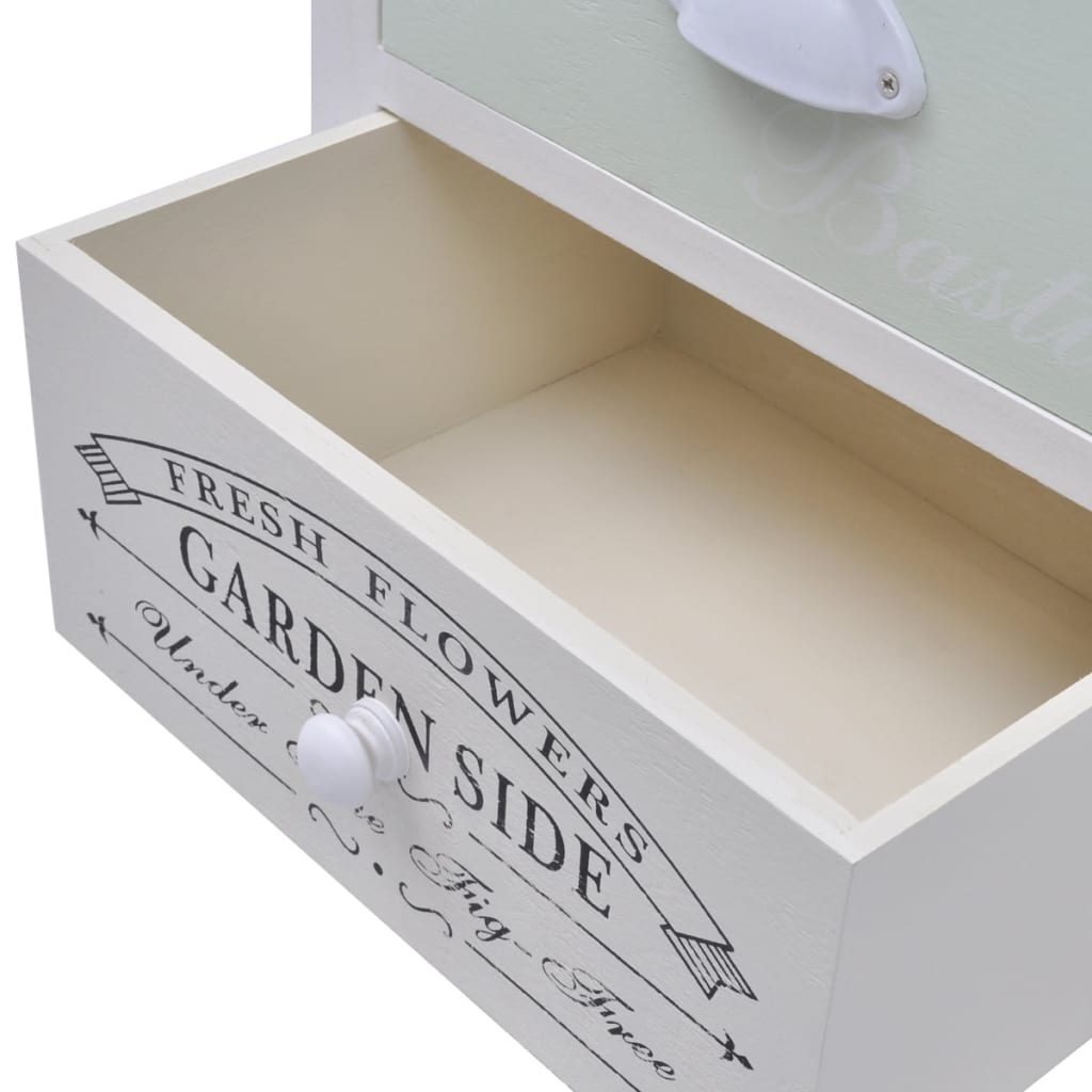 Comodino Francese Set 2 pz in Legno - homemem39