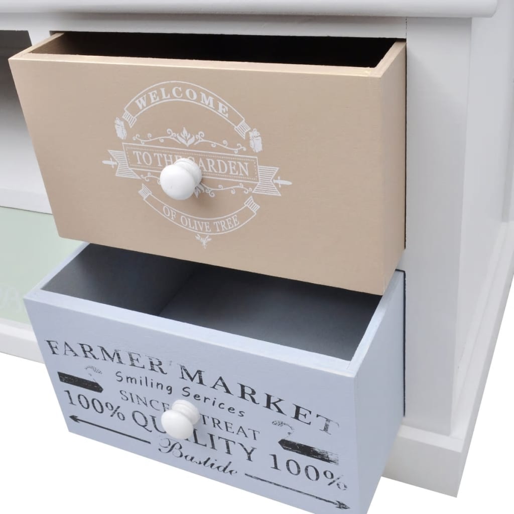 Mobile Porta TV in Stile Francese in Legno - homemem39
