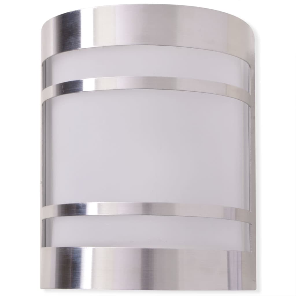 Luce da parete per esterno in acciaio inox - homemem39
