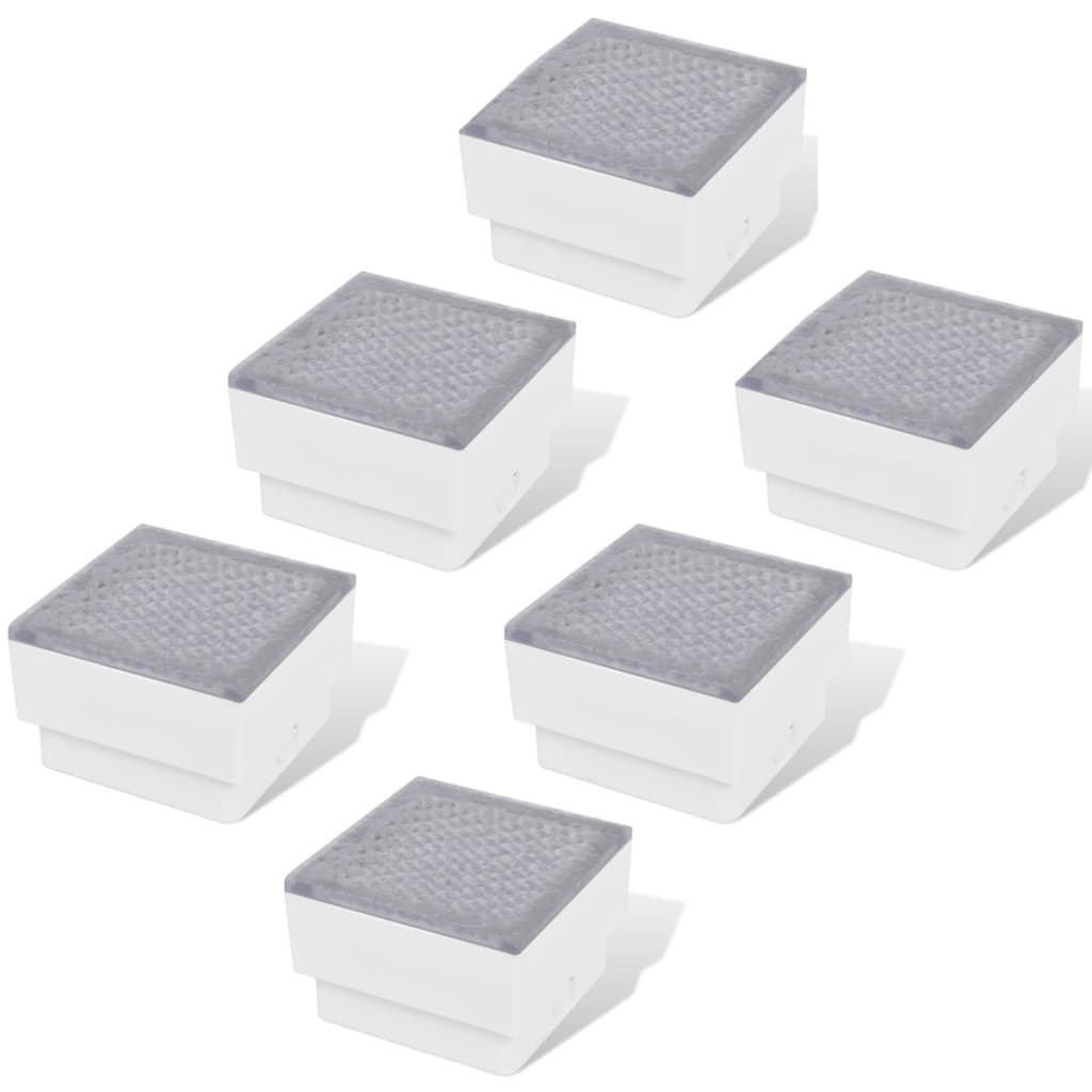 Faretti LED da Incasso 6 pz 100x100x68 mm - homemem39