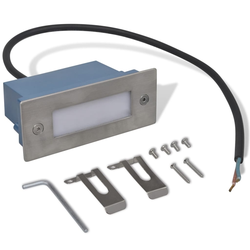 Lampade da Incasso a LED 6 pz per Scale 44x111x56 mm - homemem39