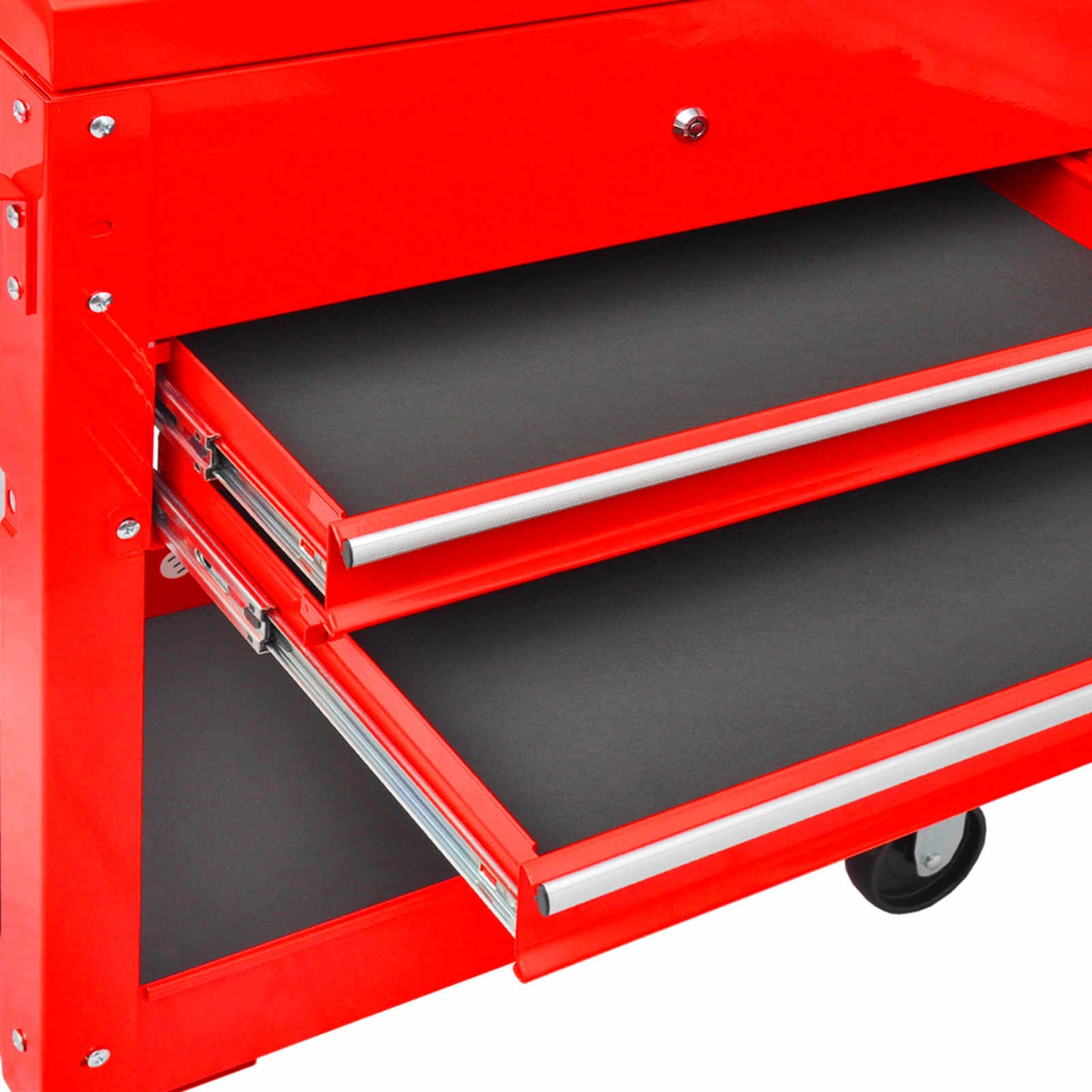 Carrello per Attrezzi Rosso 70.5 x 37 x 71 cm Acciaio | homemem39
