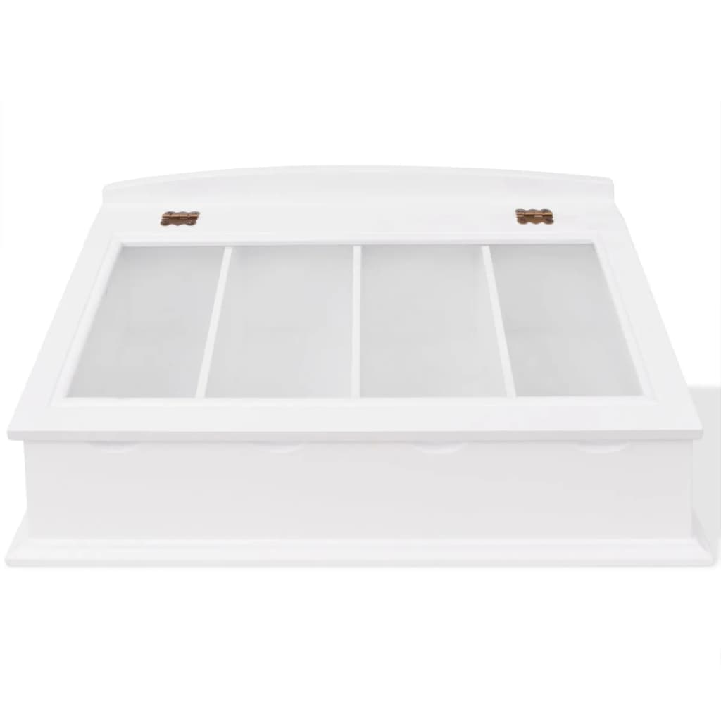 Portaposate in MDF Bianco in Stile Barocco - homemem39