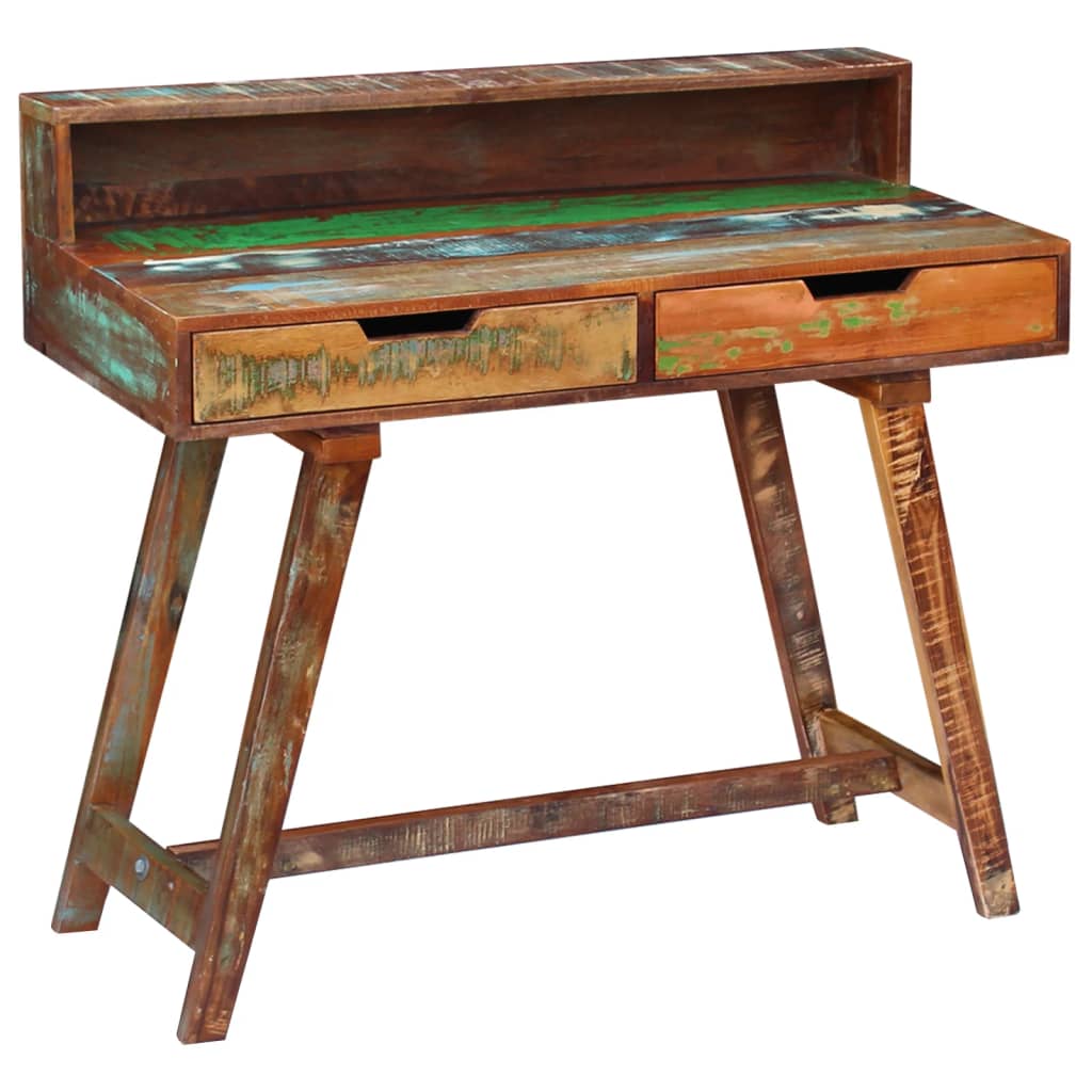 Scrivania in Legno Massello Anticato | homemem39