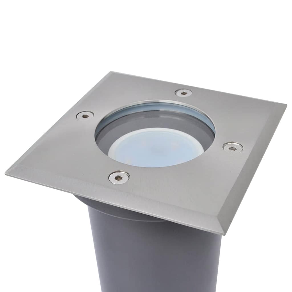 Faretti Carrabili da Esterno a LED 3 pz Quadrati - homemem39