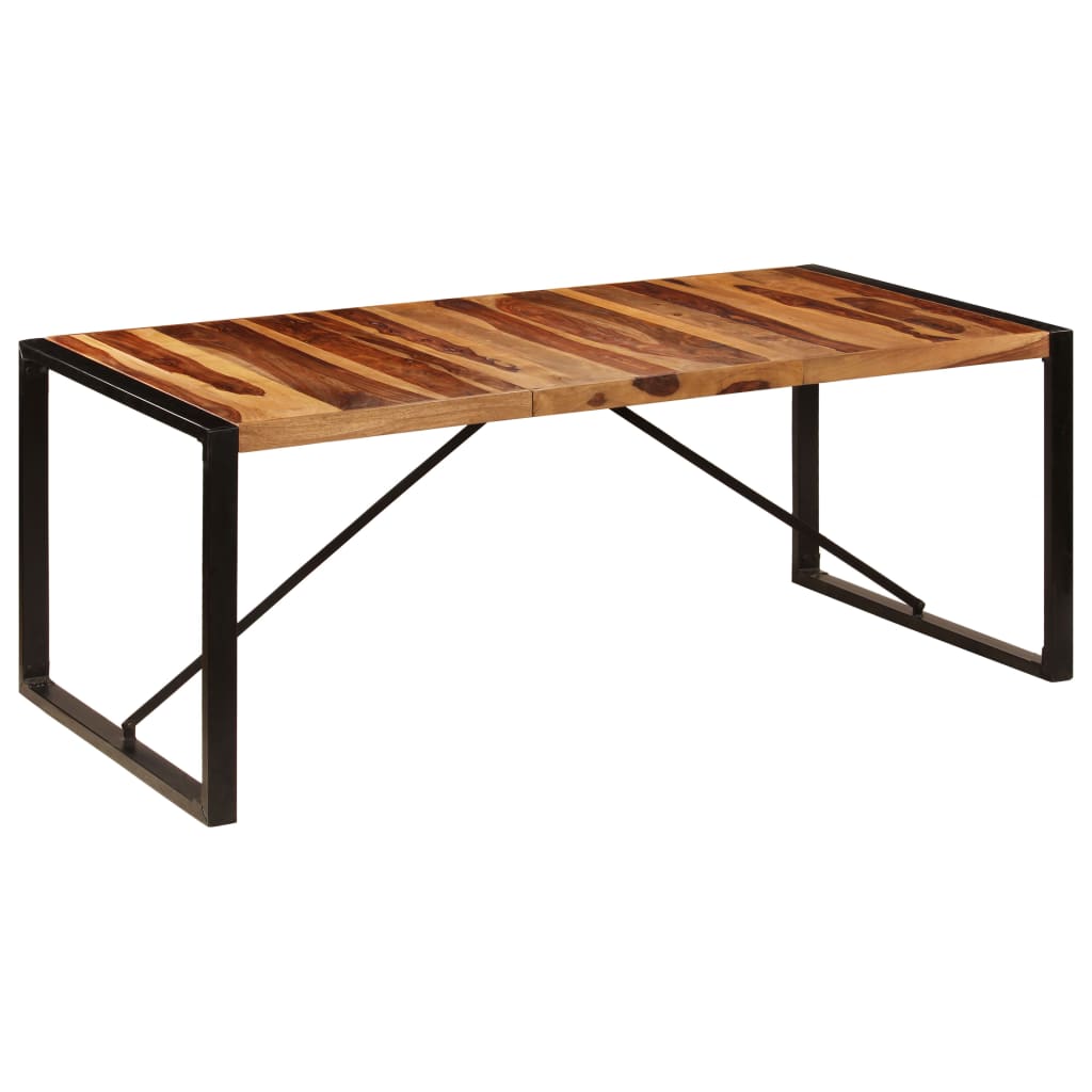 Tavolo da Pranzo 200x100x75 cm in Legno Massello di Acacia - homemem39