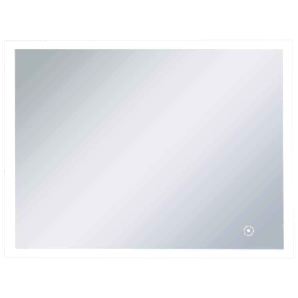 Specchio LED da Bagno con Sensore Tattile 80x60 cm - homemem39