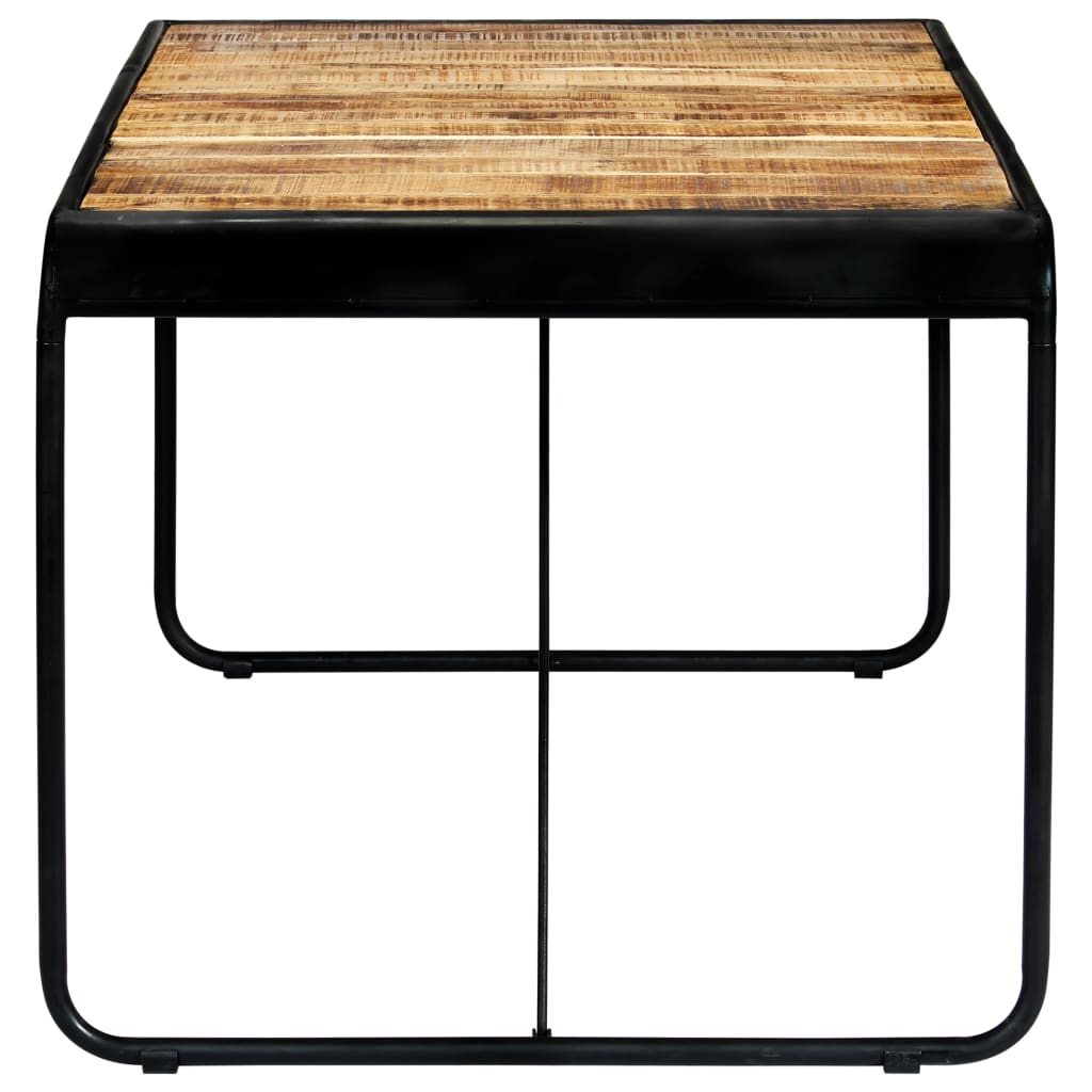 Tavolo da Pranzo 180x90x76 cm Legno Massello di Mango Grezzo - homemem39