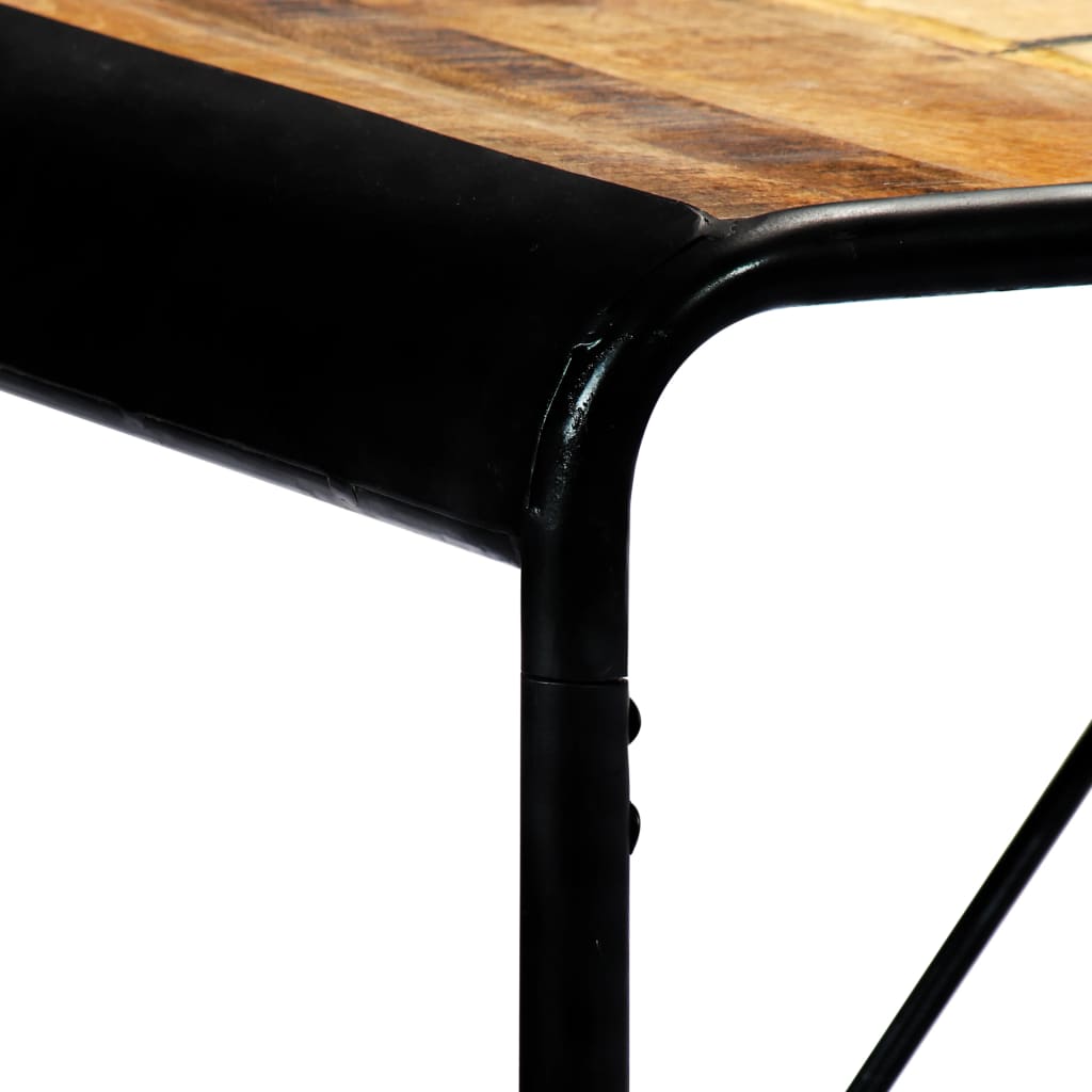 Tavolo da Pranzo 180x90x76 cm Legno Massello di Mango Grezzo - homemem39