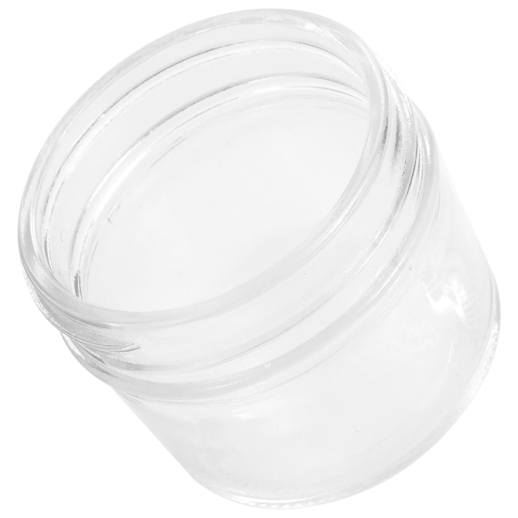 Vaso per Marmellata in Vetro Coperchio Oro 24 pz 110 ml - homemem39