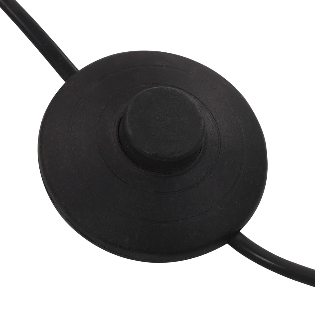 Lampada da Terra 200 cm 5 Bulbi E14 Argento | homemem39