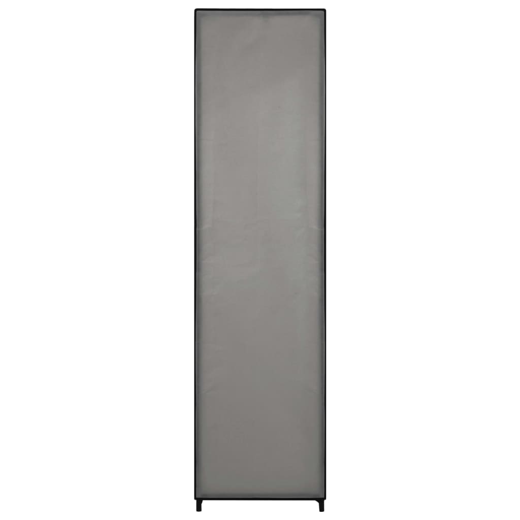 Guardaroba con 4 Scomparti Grigio 175x45x170 cm - homemem39