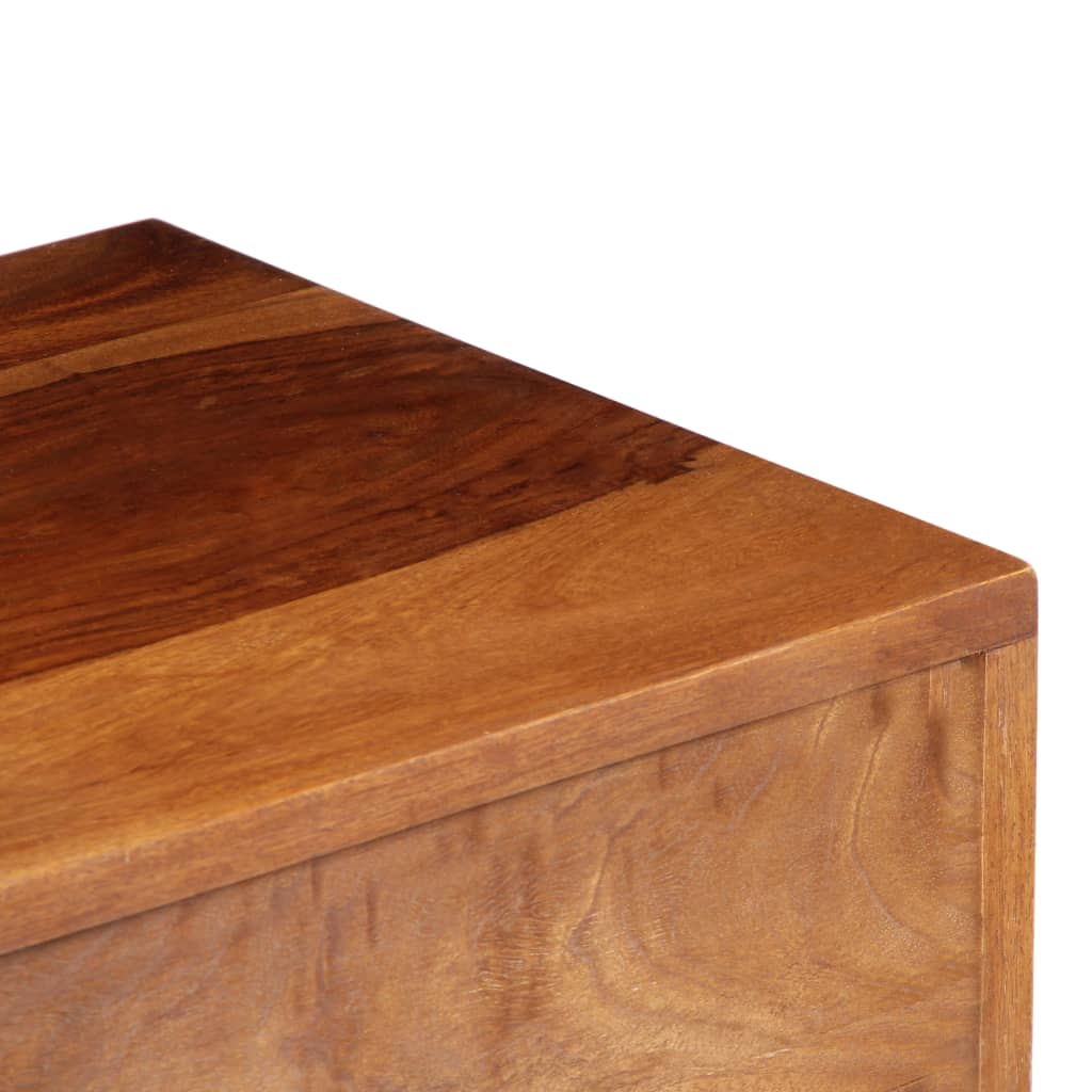 Mobile Porta TV 160x30x45 cm in Legno Massello di Acacia - homemem39
