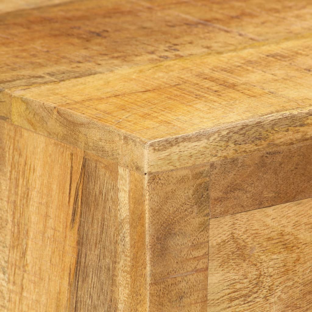 Scarpiera 86x35x55 cm in Legno Massello di Mango - homemem39