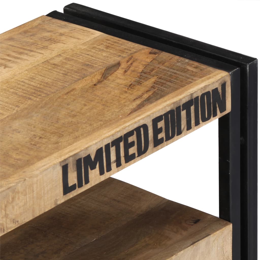 Mobile Porta TV 100x30x45 cm in Legno Massello di Mango - homemem39