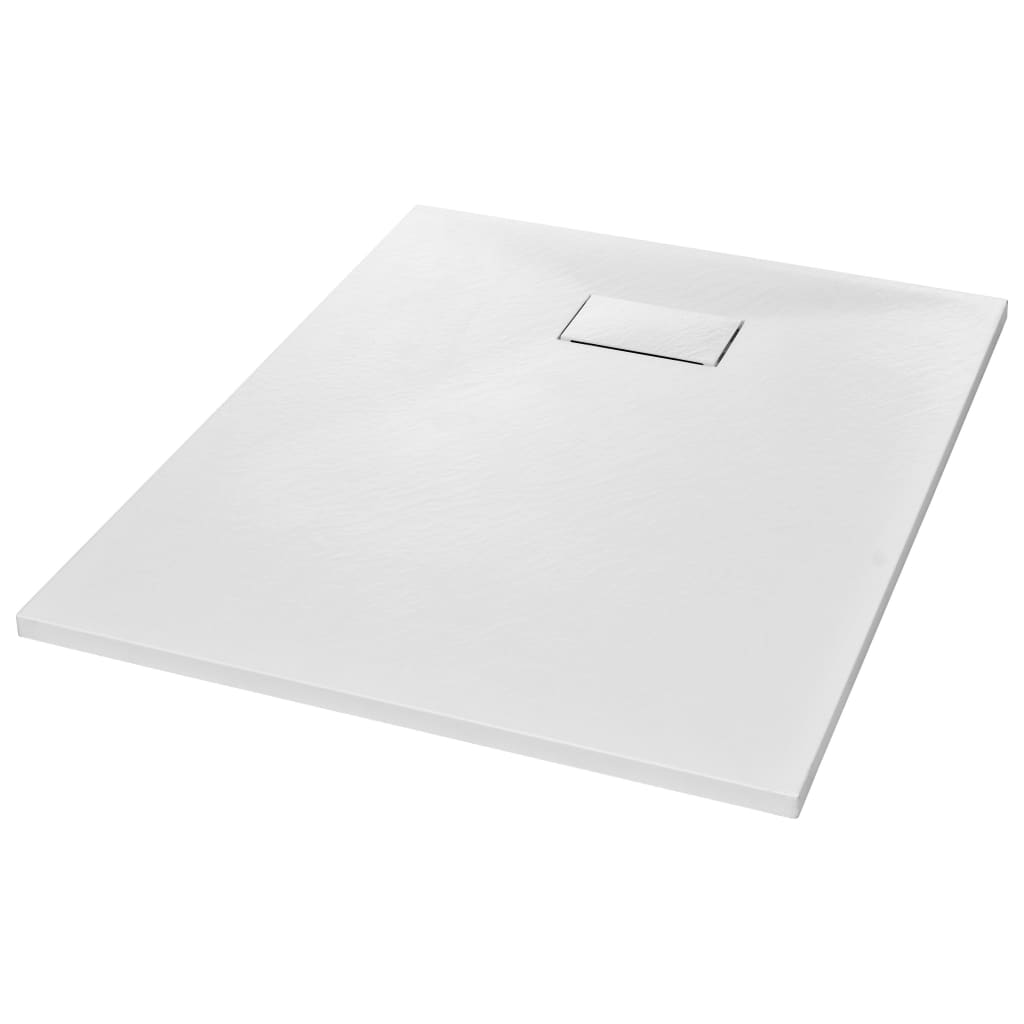 Piatto Doccia in SMC Bianco 100x80 cm - homemem39