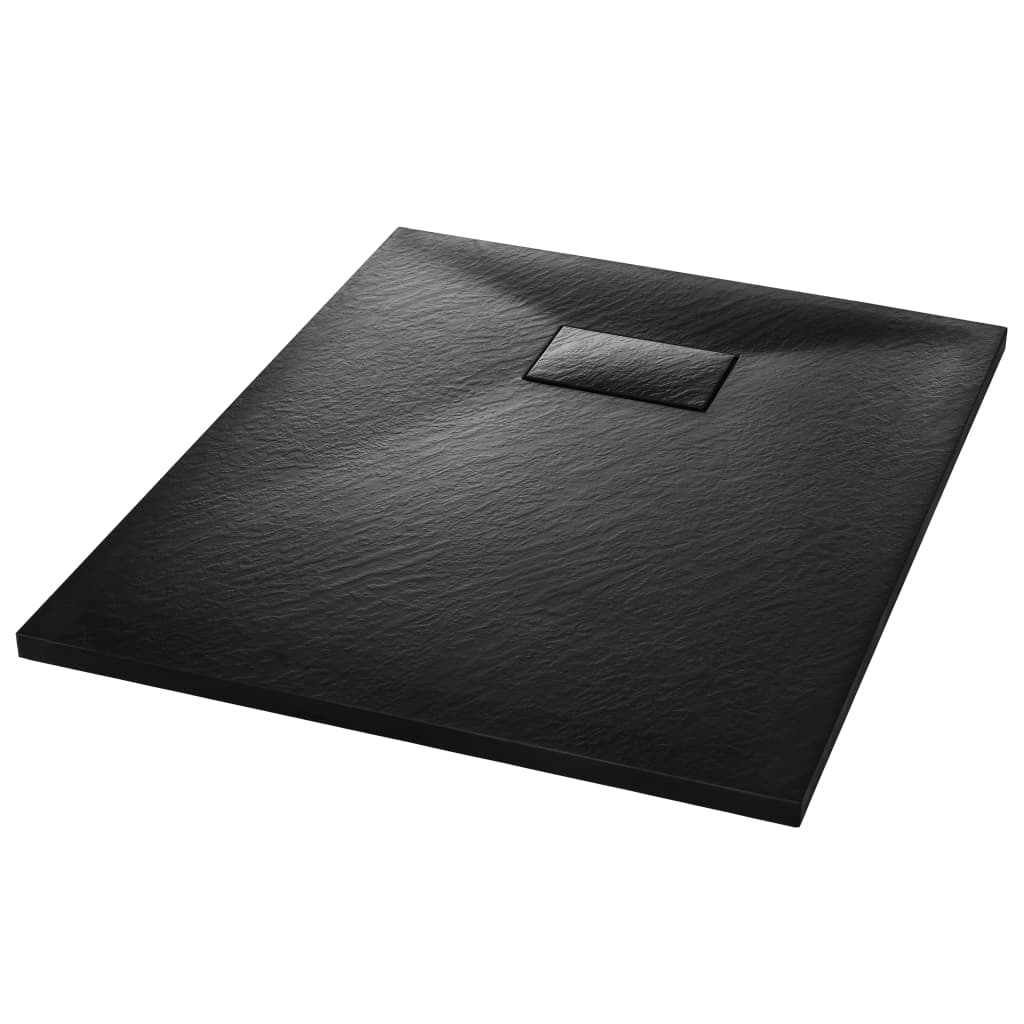 Piatto Doccia in SMC Nero 90x70 cm - homemem39