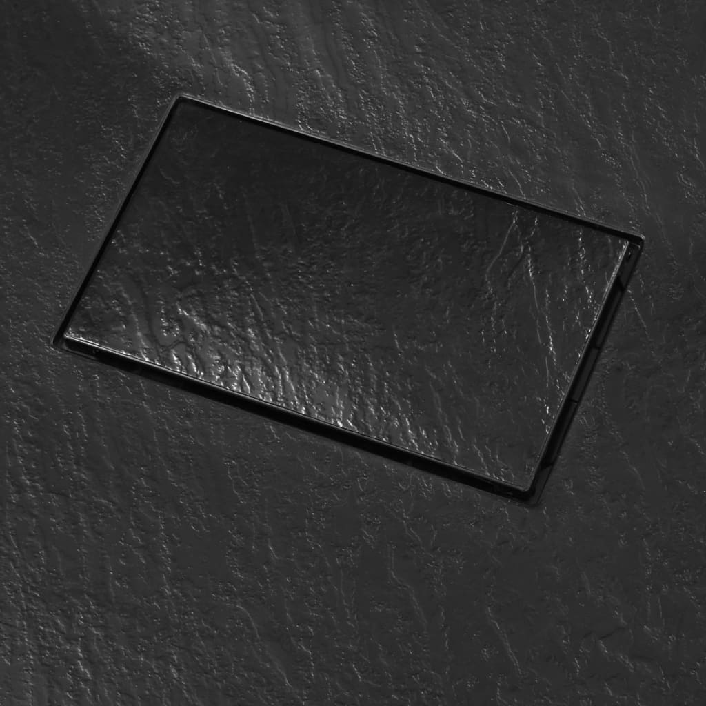 Piatto Doccia in SMC Nero 100x70 cm - homemem39