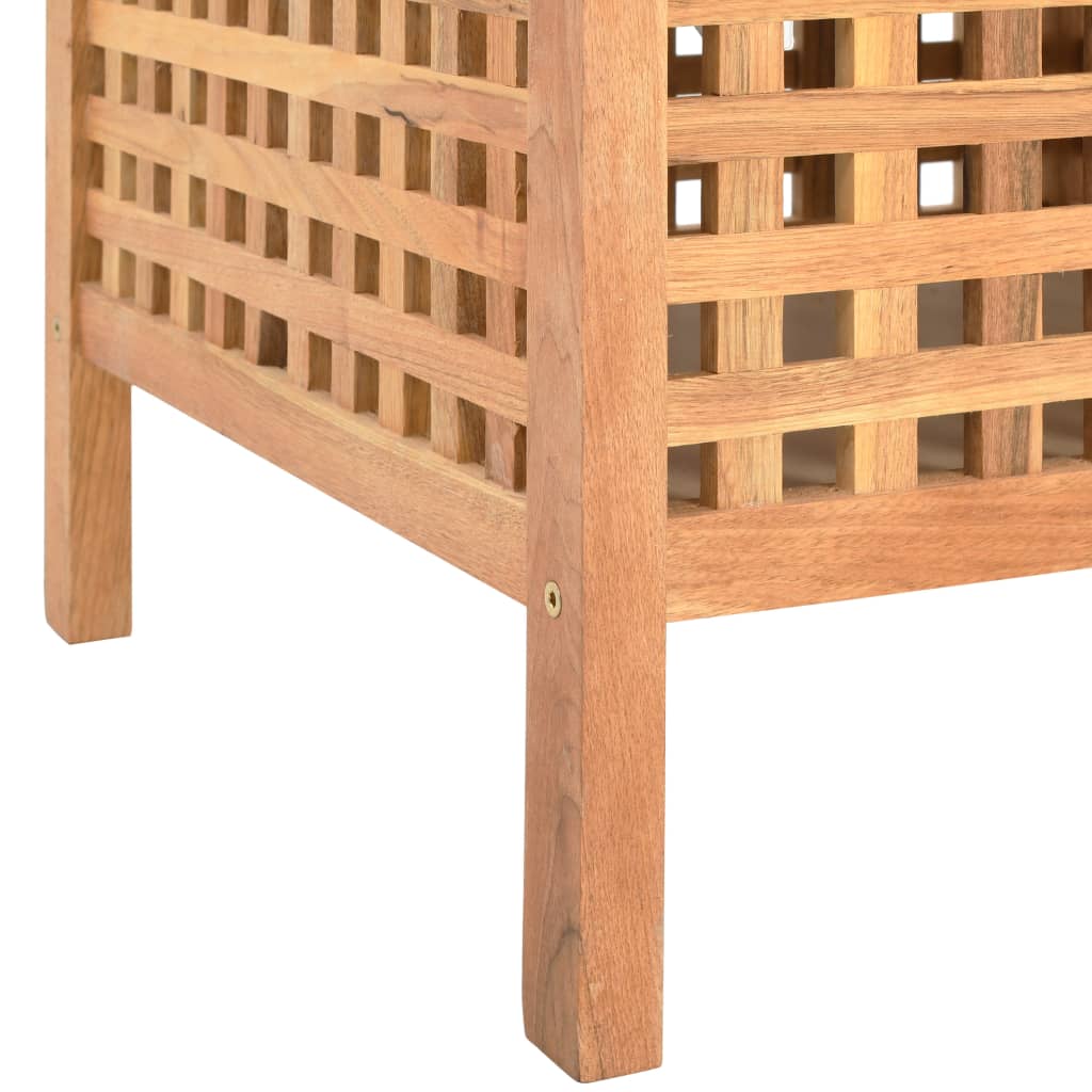 Cassapanca 93x49x49 cm in Legno Massello di Noce - homemem39