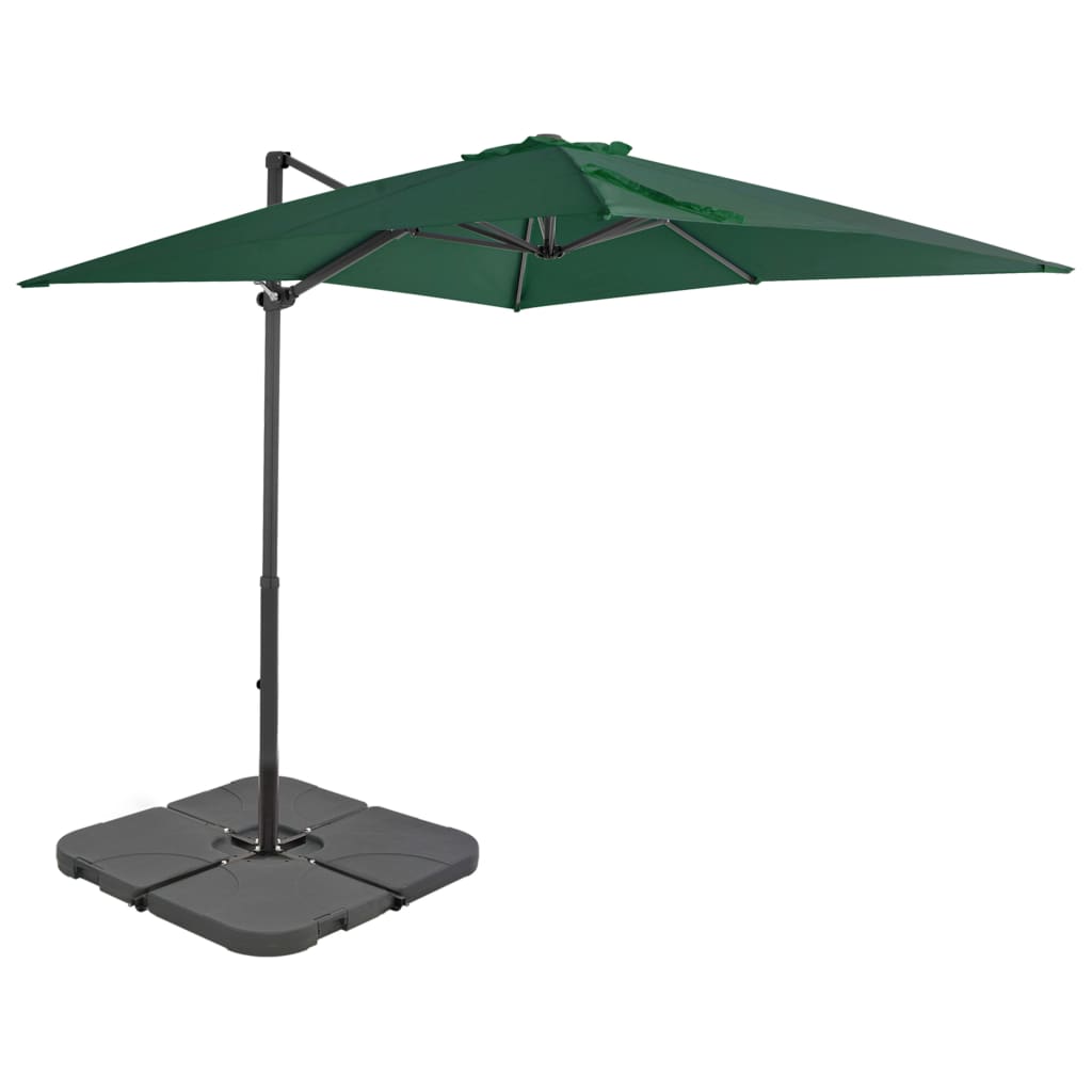 Ombrellone da Giardino con Base Portatile Antracite - homemem39