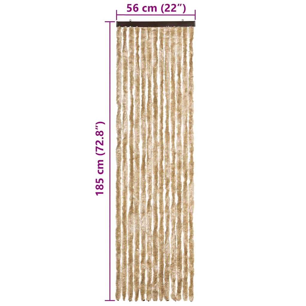 Zanzariera Beige 56x185 cm Ciniglia | homemem39