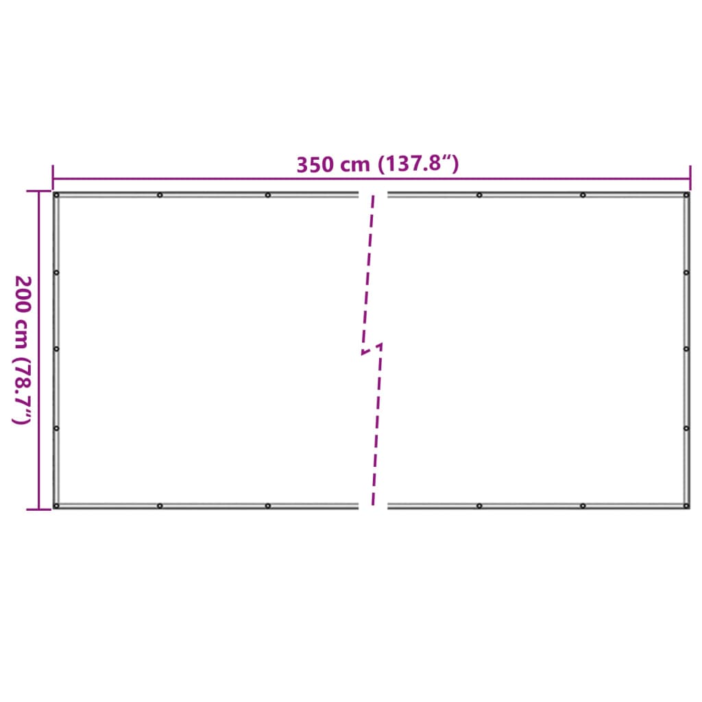 Rete per Rimorchi in HDPE 2x3,5 m Nera | homemem39
