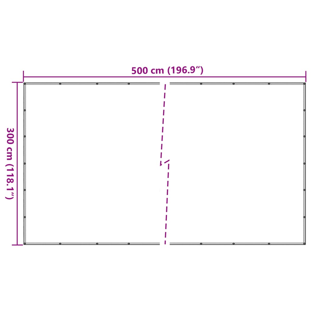 Rete per Container in HDPE 3x5 m Nera - homemem39
