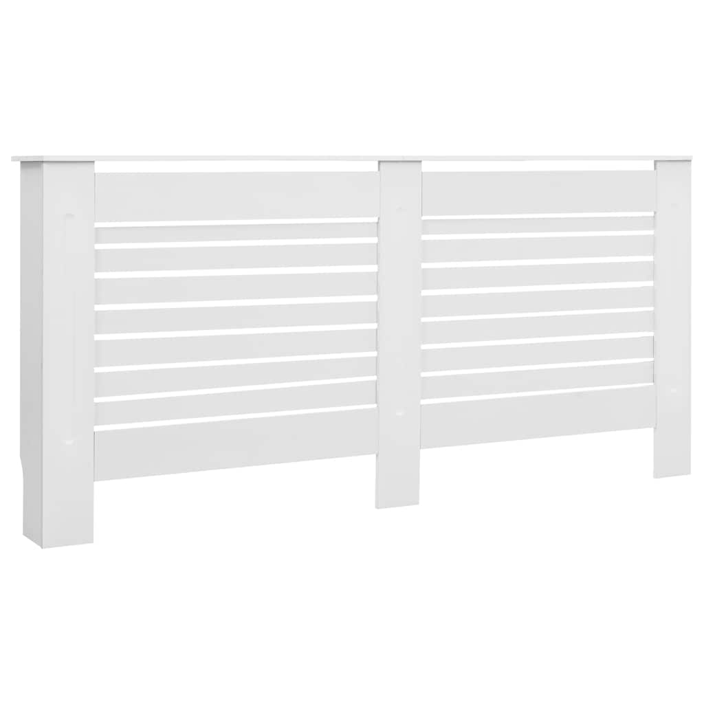 Copertura per Radiatore Bianca 172x19x81,5 cm in MDF - homemem39
