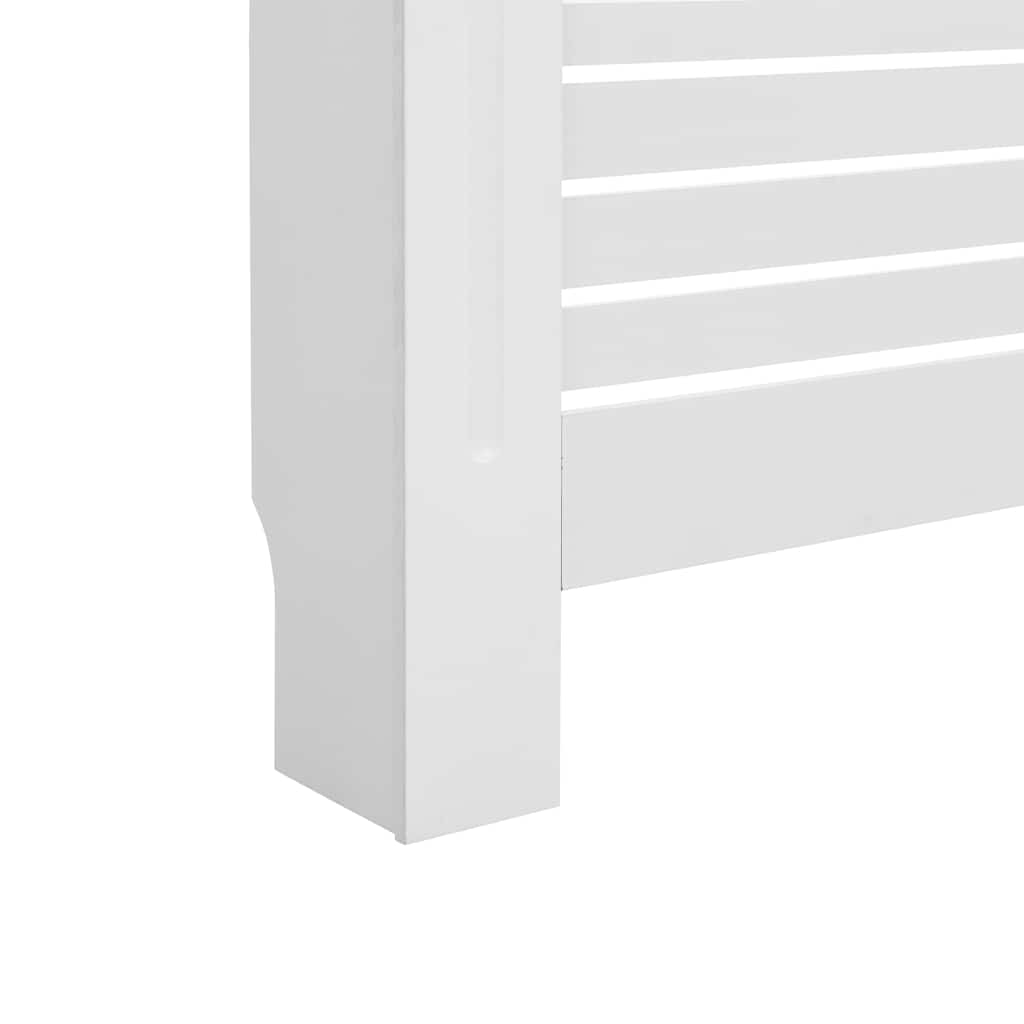 Copertura per Radiatore Bianca 172x19x81,5 cm in MDF - homemem39