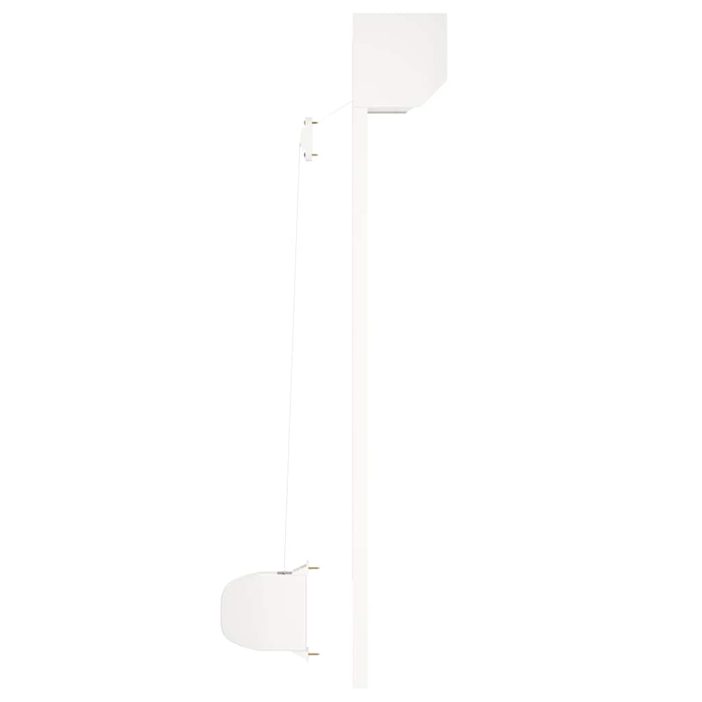 Tapparella Avvolgibile in Alluminio 70x100 cm Bianca - homemem39