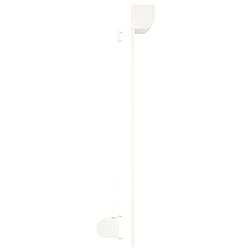 Tapparella Avvolgibile in Alluminio 130x140 cm Bianca - homemem39