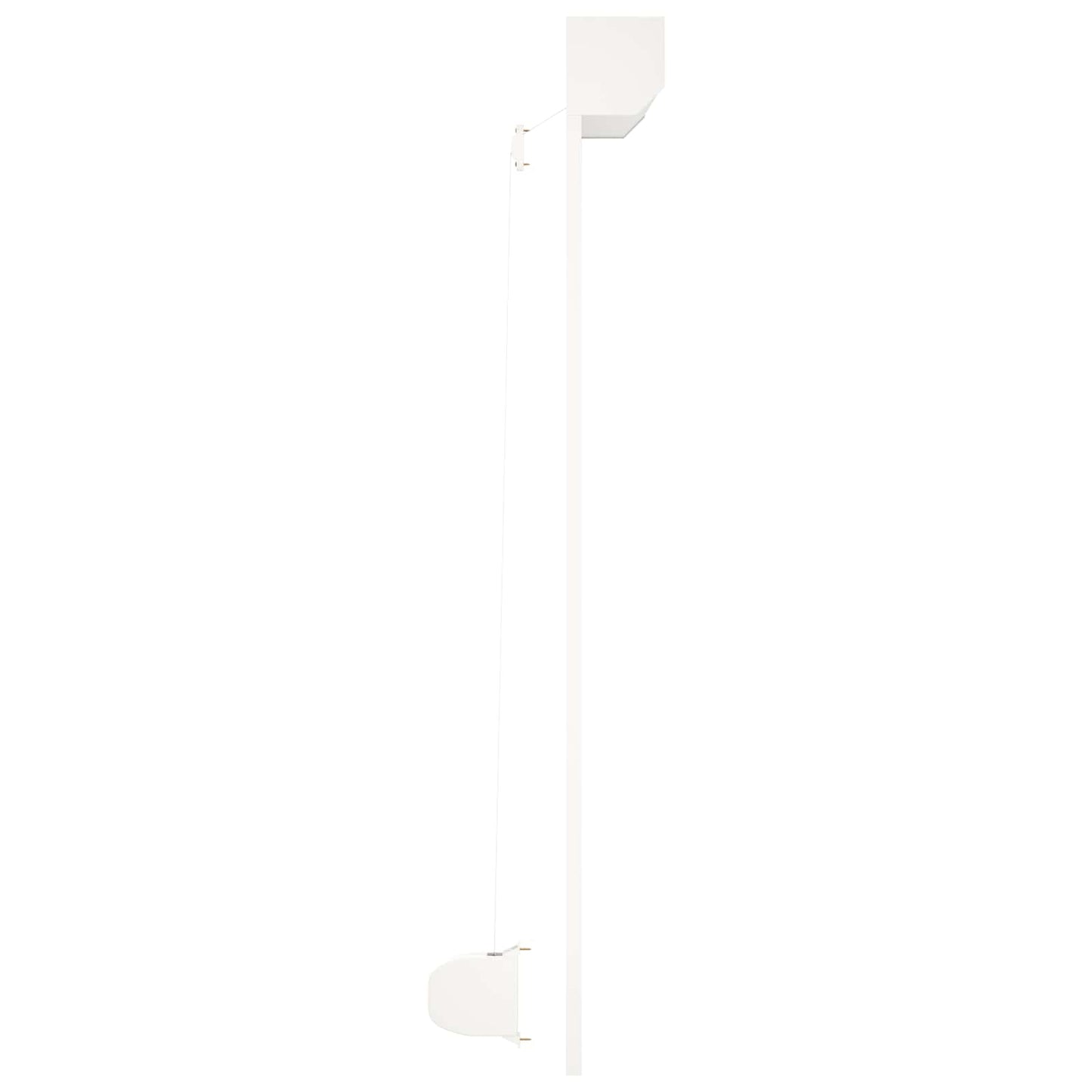 Persiana a rullo Bianco 140 x 150 cm Alluminio e poliuretano | homemem39