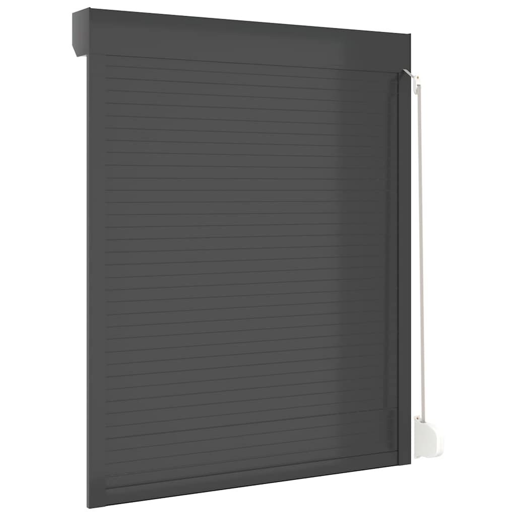 Tapparella Avvolgibile in Alluminio 120x150 cm Antracite - homemem39