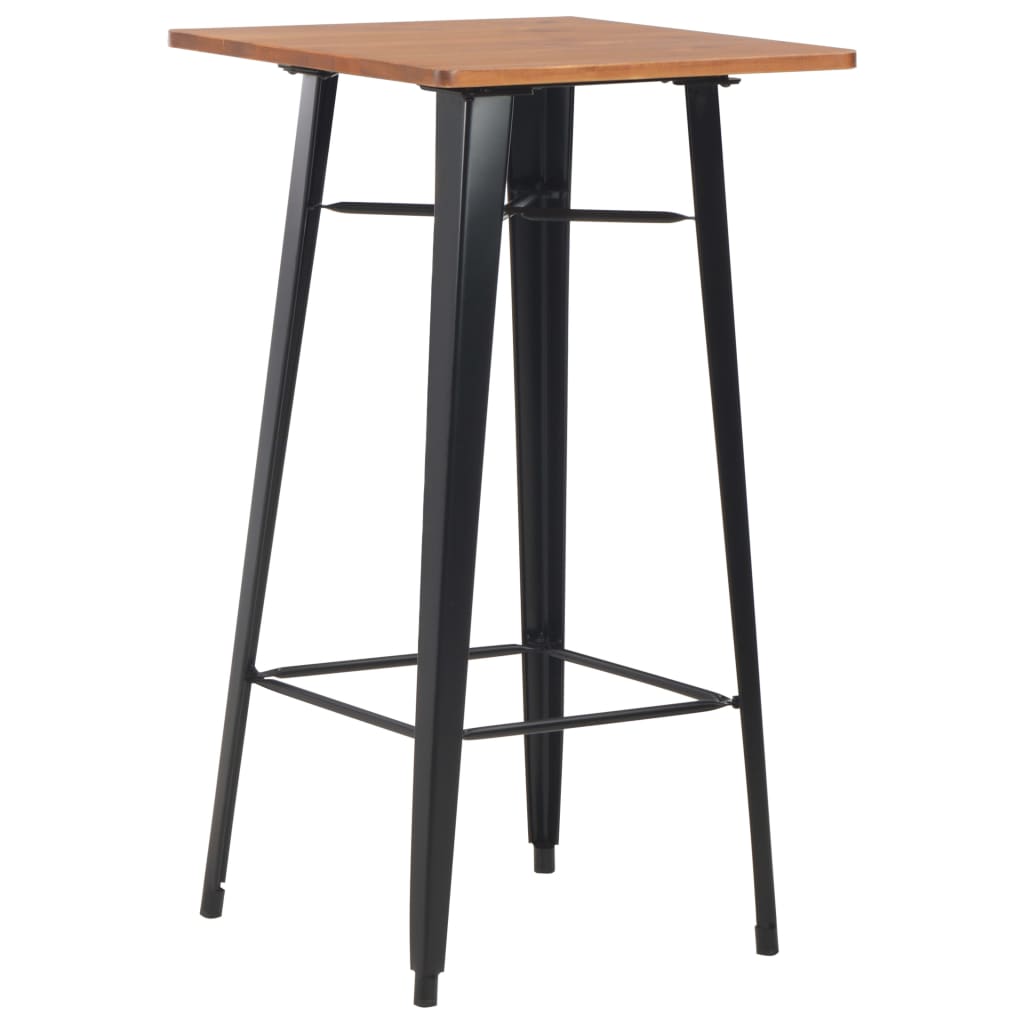 Set da Bar 3 pz in Acciaio Nero