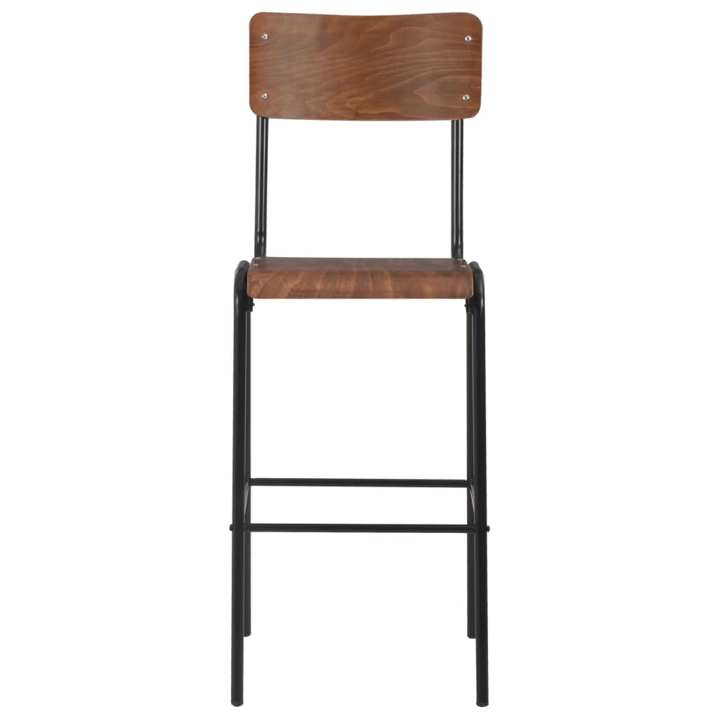Set da Bar 3 pz in Acciaio Marrone Nero