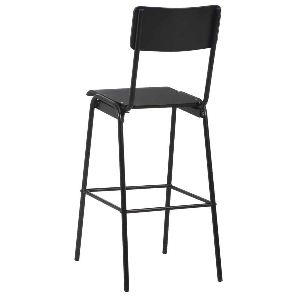 Set da Bar 3 pz in Acciaio Nero