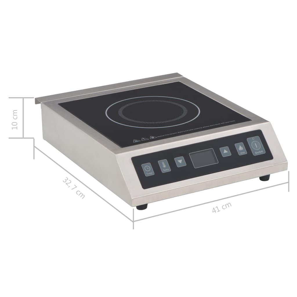 Piastra Elettrica a Induzione con Display Touch 3500 W - homemem39