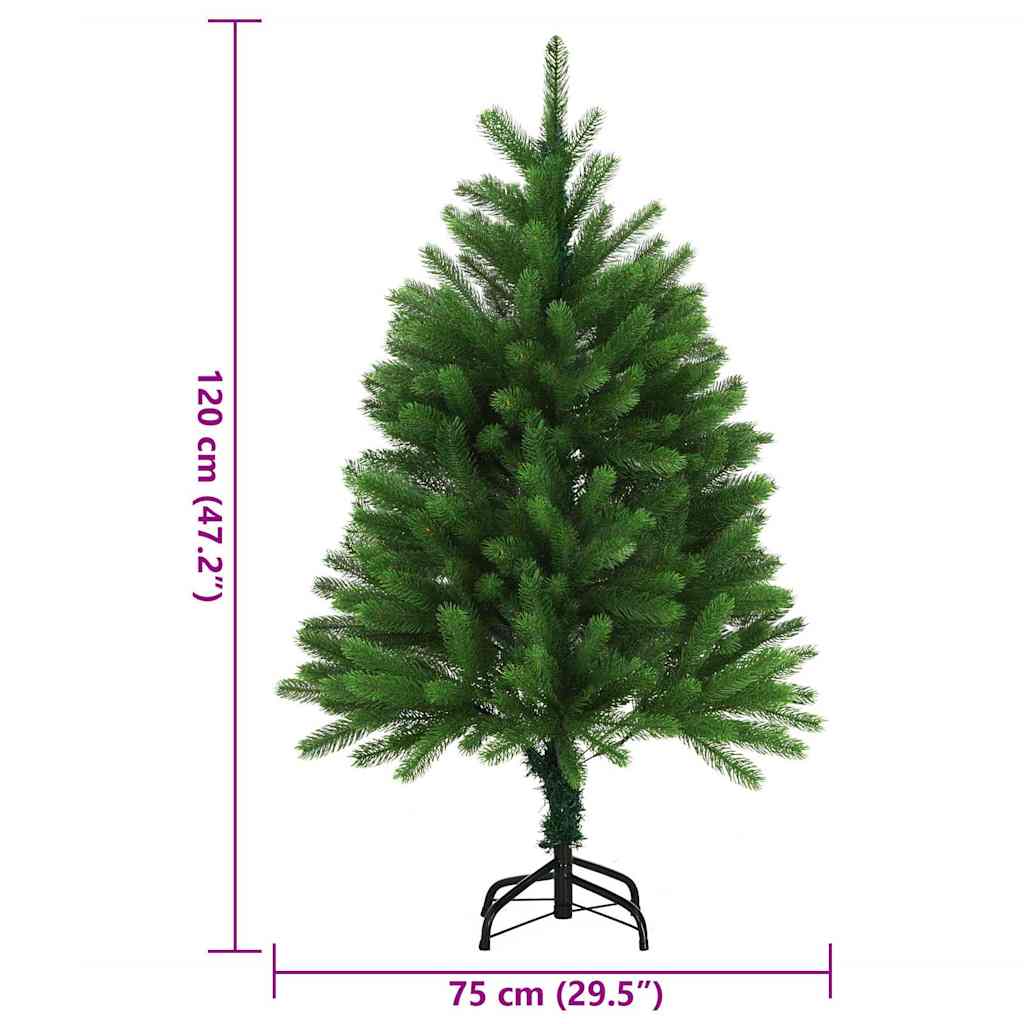 Albero di Natale Artificiale Realistico con Punte 120 cm Verde | homemem39