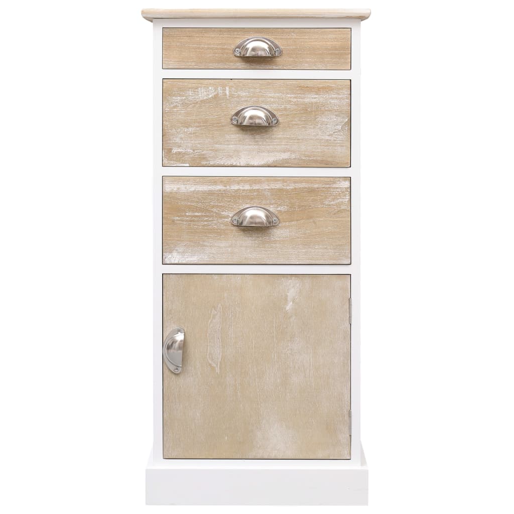 Mobiletto 38x28x86 cm in Legno di Paulownia - homemem39