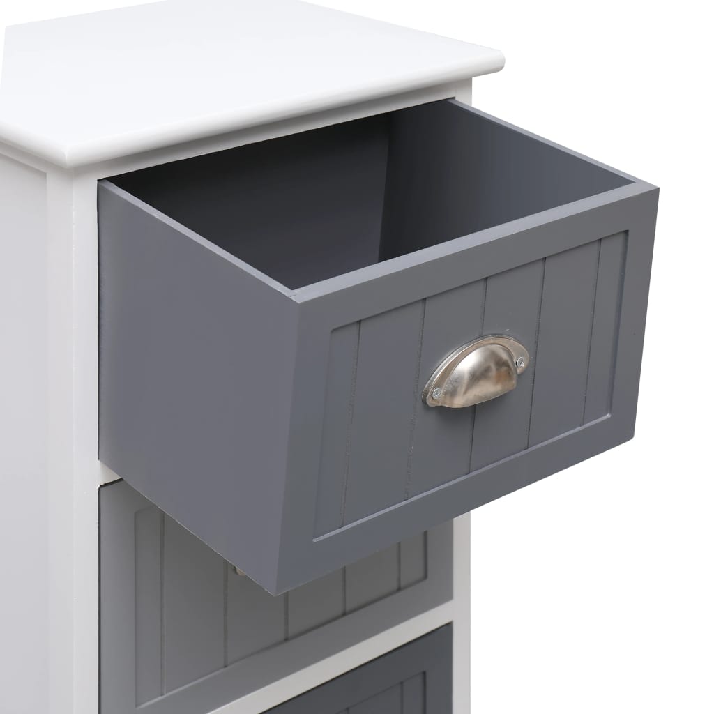 Mobiletto 35x30x90 cm in Legno di Paulownia - homemem39