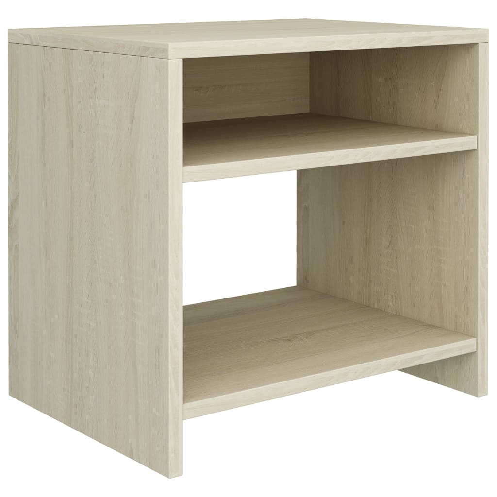 Comodino Rovere Sonoma 40x30x40 cm in Legno Multistrato - homemem39