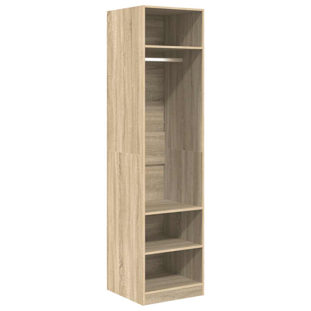 Armadio Rovere Sonoma 50x50x200 cm in Legno Multistrato - homemem39