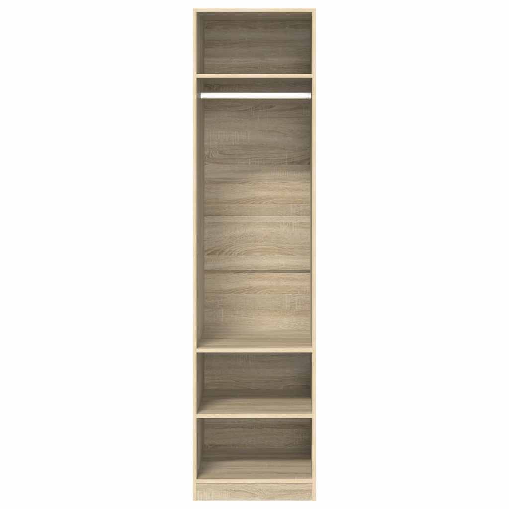 Armadio Rovere Sonoma 50x50x200 cm in Legno Multistrato - homemem39