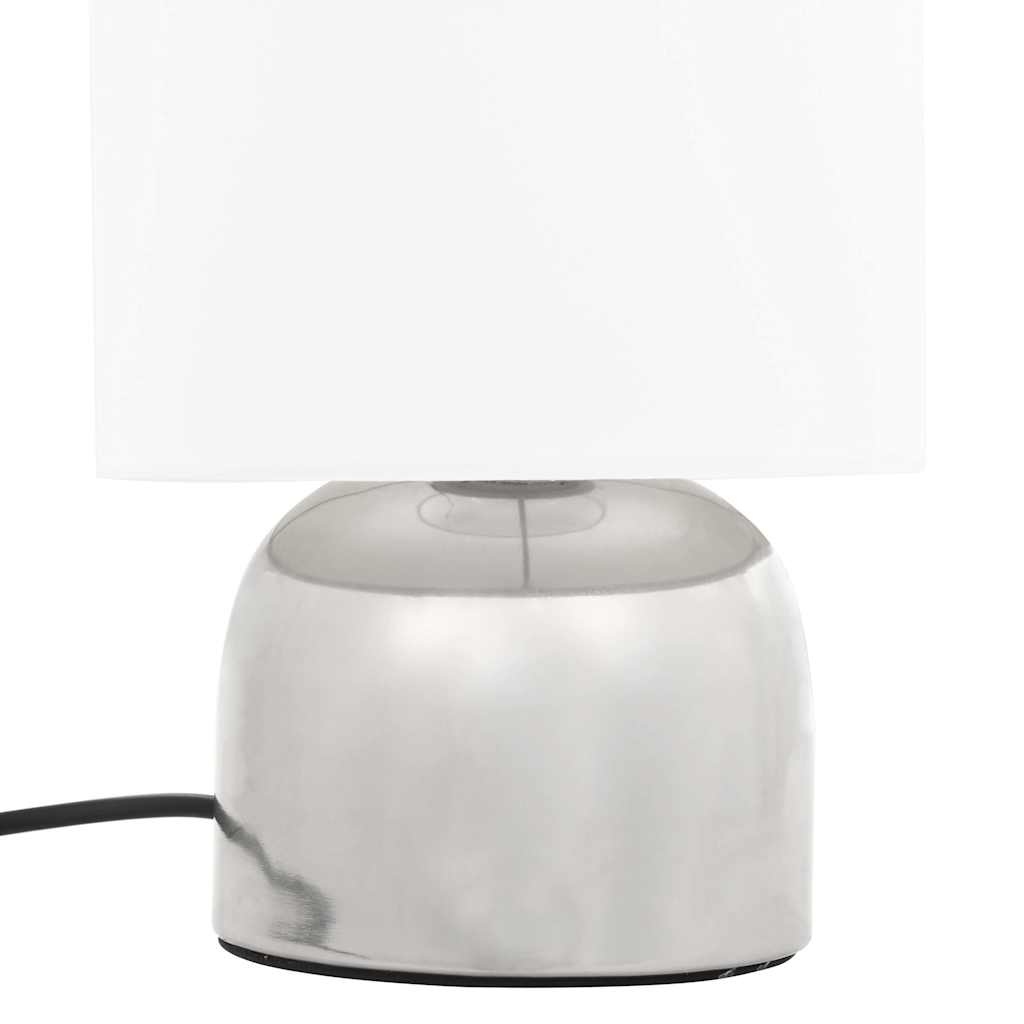 Lampade da Tavolo 2 pz Pulsanti Touch Bianche E14
