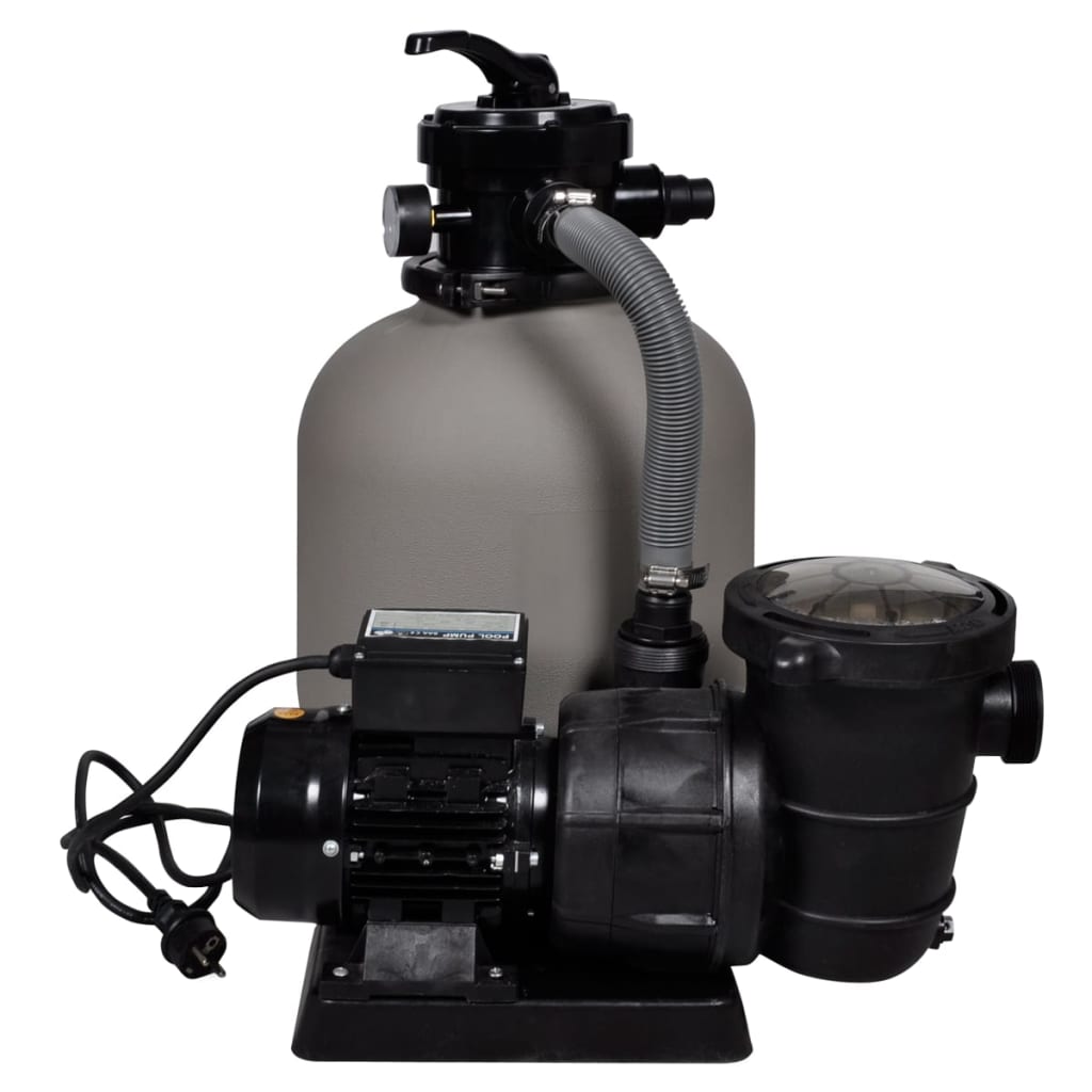 Pompa con Filtro a Sabbia 2 pz 600 W 17000 l/h - homemem39