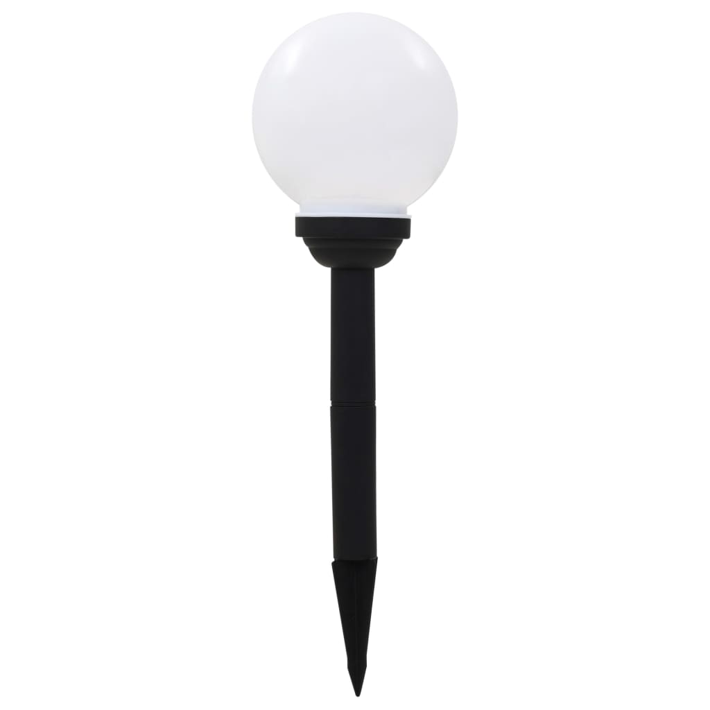 Lampade Solari da Esterno 6 pz LED Sferiche 20 cm RGB - homemem39