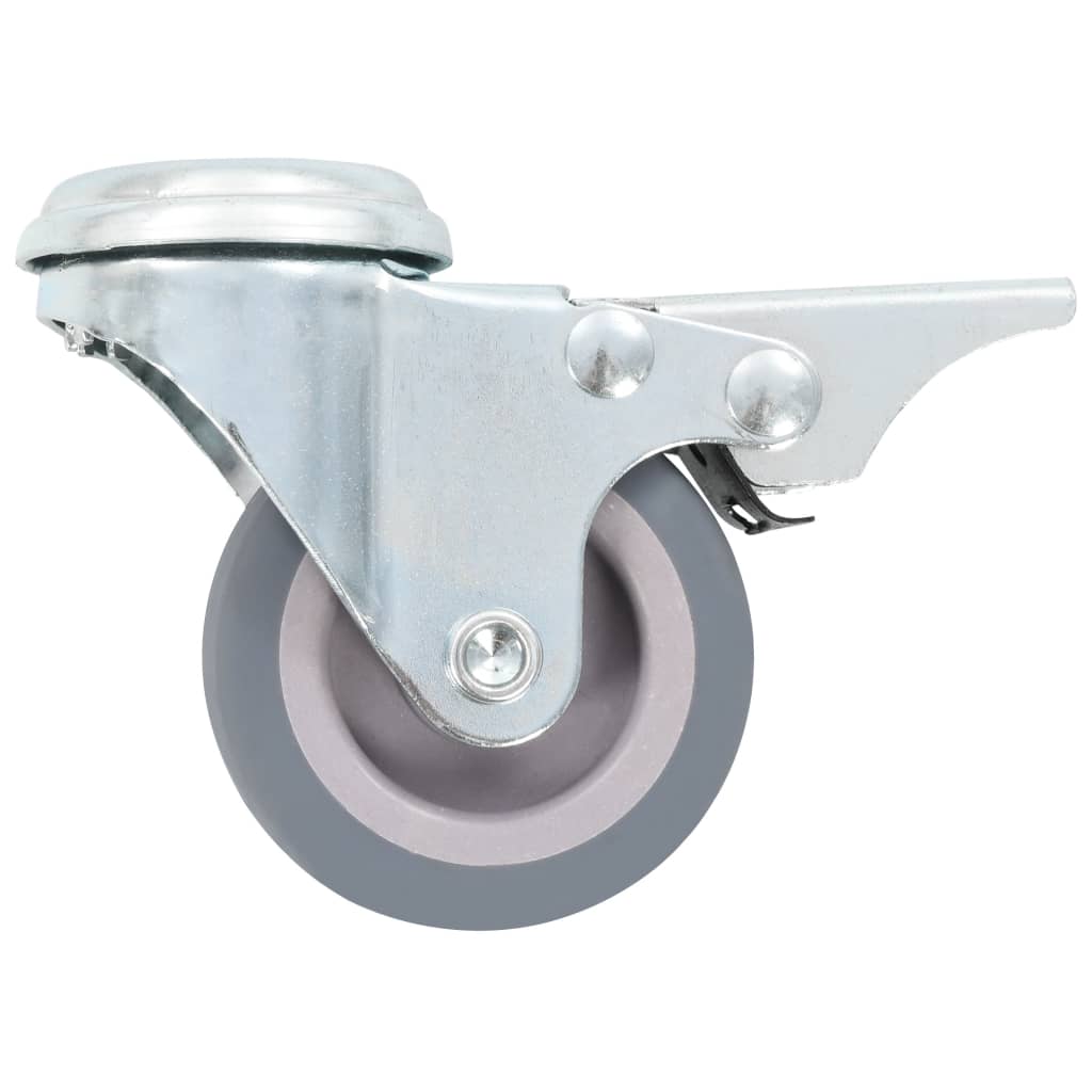 Ruote Girevoli con Foro per Bullone 24 pz 50 mm - homemem39