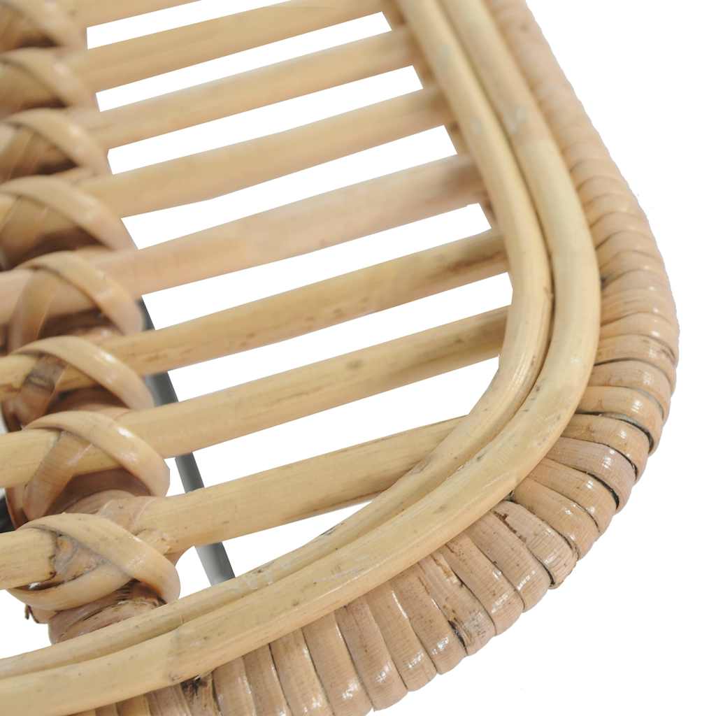 Sedie da Bar 2 pz in Rattan Naturale - homemem39