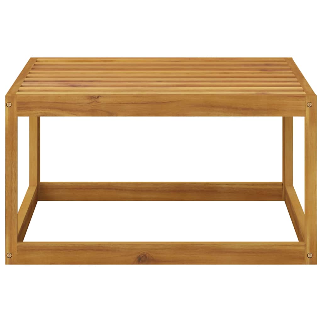 Set Divani Giardino 5 pz con Cuscini Legno Massello di Acacia