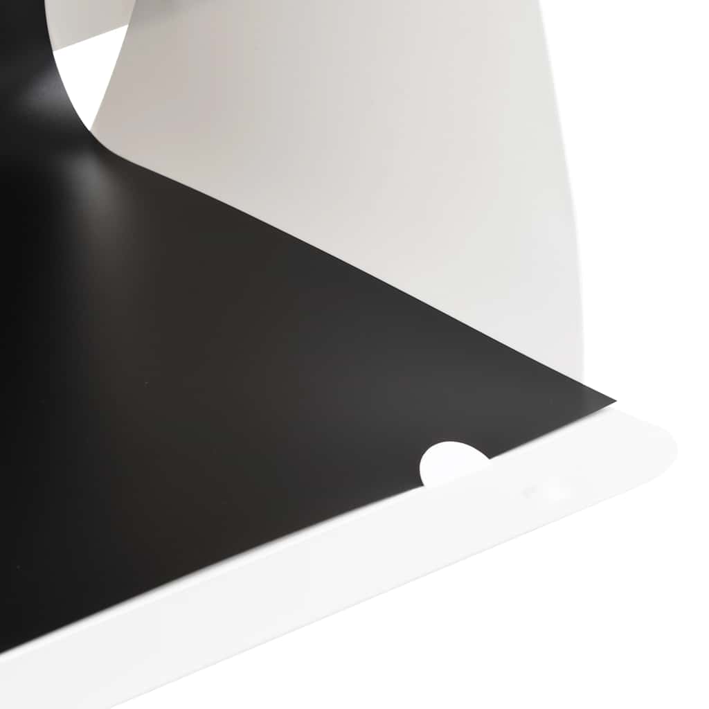 Light Box per Studio Foto a LED 40x34x37 cm in Plastica Bianco - homemem39